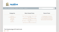 Desktop Screenshot of iamcreditfit.com